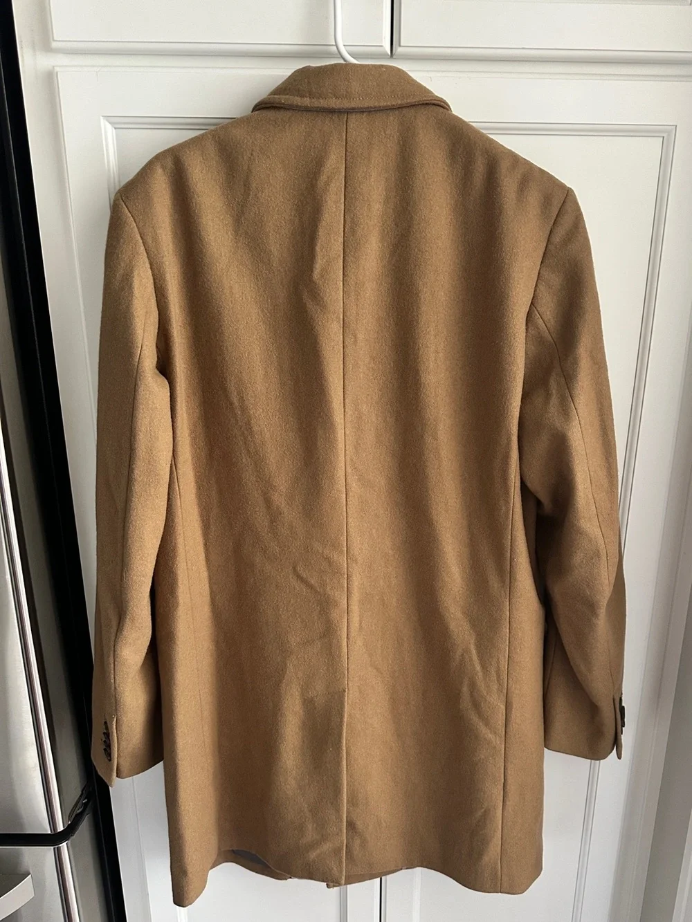 Banana Republic Men's Camel Wool Mix Coat Size M